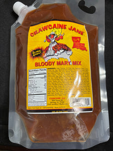 Crawcaine Jane Bloody Mary Mix Pouch